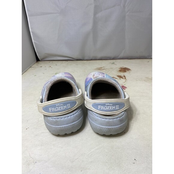 Crocs Fun Lab Little Kids Lined Disney Frozen II Clog - Size C9 Shoe - Picture 3 of 8